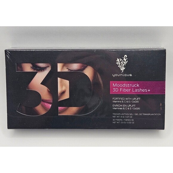 Younique Other - Younique Moodstruck 3D Fiber Lashes + Black Mascara New in Box Sealed